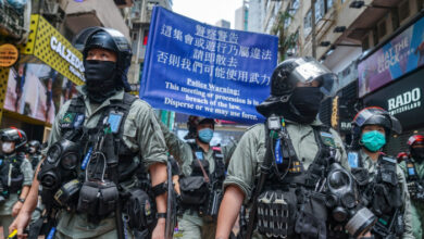 Google steht nach dem Verbot eines Protestsongs aus Hongkong auf dem Spiel