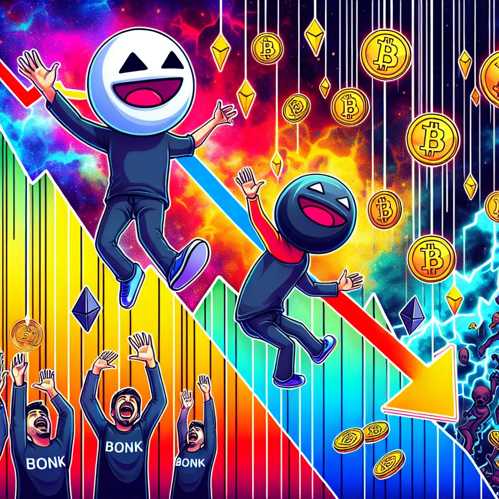 Meme Coin BONK könnte um 50 % einbrechen, da die Anleger pessimistisch werden