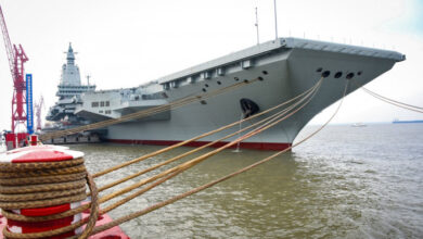 Neuer chinesischer Flugzeugträger beginnt mit Probefahrten