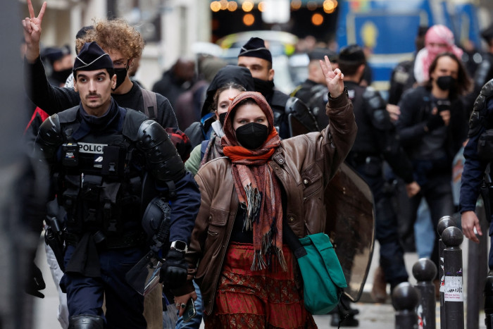 Polizei beendet pro-palästinensische Kundgebung an französischer Universität