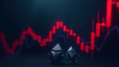 Kryptomarkt unter Druck: Rückgang und ungewisse Zukunft