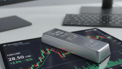 Silberpreis bricht ein: SLV-ETF-Abflüsse und Marktentwicklung