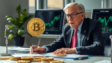 Fed-Offizielle Kashkari warnt vor Zinserhöhung: Wie reagieren US-Aktien und Bitcoin?