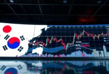 Südkoreas Aktienmarkt KOSPI sendet globale KI-Warnung