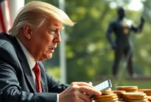 Trump meldet über 1 Milliarde Dollar Krypto-Einnahmen in 2025