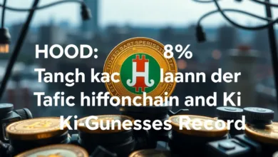 HOOD steigt 8% nach Launch der Robinhood Chain und KI-Guinness-Rekord