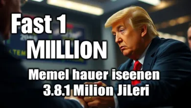 Fast 1 Million TRUMP Meme Coin Käufer verloren 3,81 Milliarden Dollar