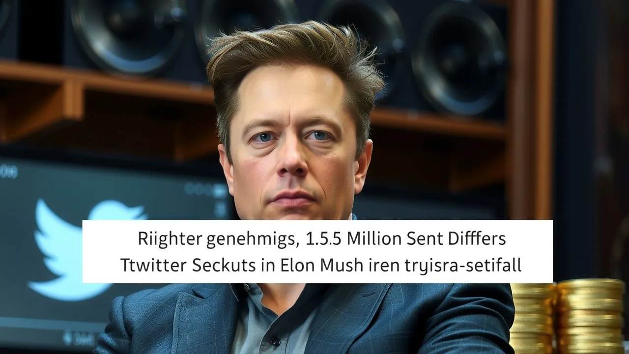Richter genehmigt 1,5 Millionen Dollar Strafe für Elon Musk in Twitter-SEC-Fall
