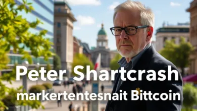 Peter Schiff: Der größte Marktcrash beginnt nicht mit Bitcoin