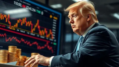 Trump soll Krypto-Einnahmen in Aktien und Anleihen investiert haben