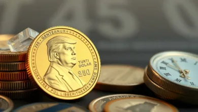 Trumps 1-Dollar-Goldmünze zum 250. Geburtstag Amerikas