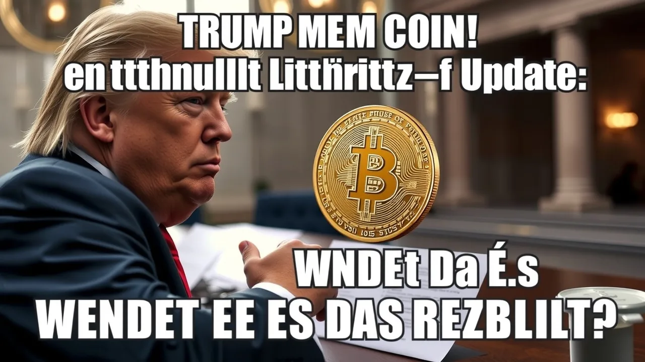 Trump Meme Coin enthüllt Liquiditäts-Update: Wendet es das Preisblatt?