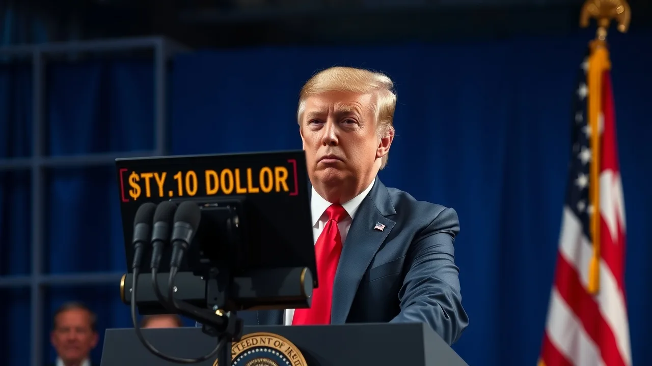 Trumps Teleprompter-Operator verdiente 100.000 Dollar mit Wetten auf einen Präsidenten, der das Skript ignoriert