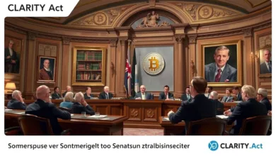 CLARITY Act vor Sommerpause wohl kaum verabschiedet, so Senatsvorsitzender