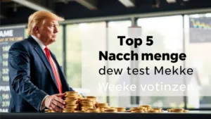 Top 5 Trump-Nachrichten, die die Märkte diese Woche bewegten