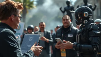 Demonstranten fordern bei OpenAI, Anthropic und Google DeepMind einen KI-Entwicklungsstopp