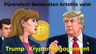 Führende Demokraten kritisieren Trump wegen Krypto-Engagement