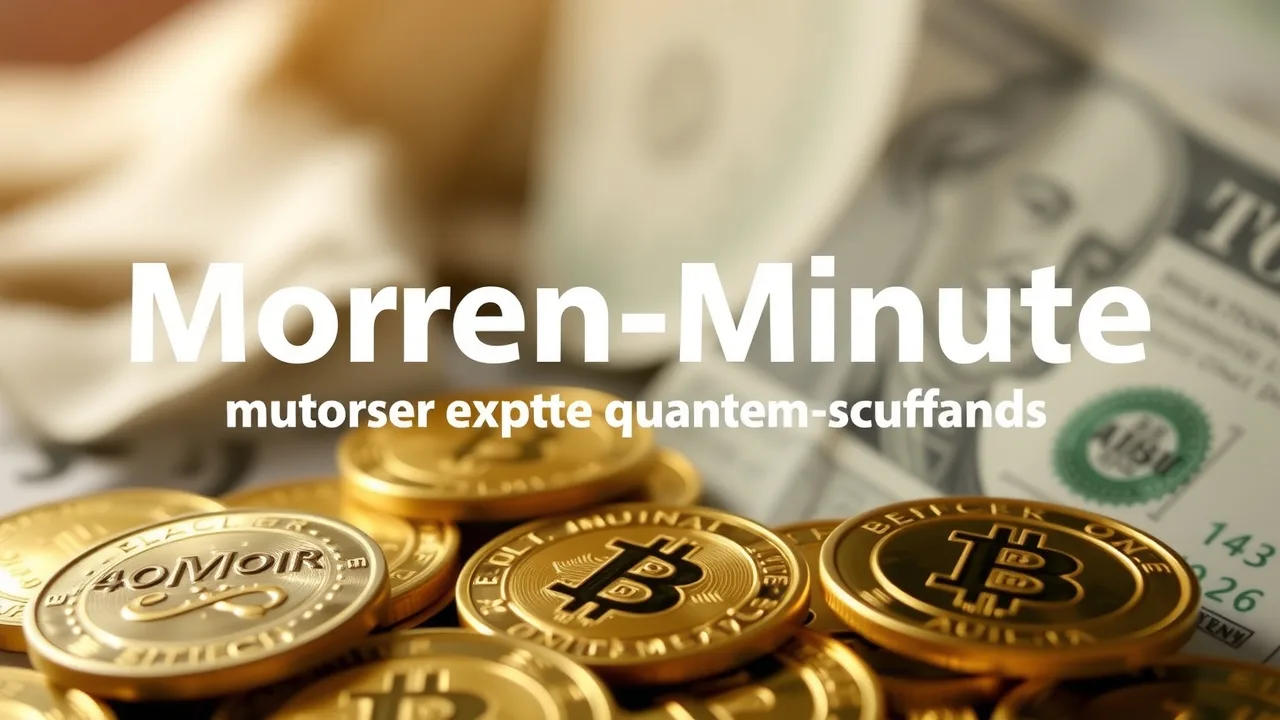 Morgen-Minute: Bitcoins neuer 15-Millionen-Dollar-Quantenschutzfonds