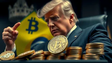 Trumps Angriff auf Brasiliens Zahlungssystem, während Dollar-Stablecoins den Markt übernehmen