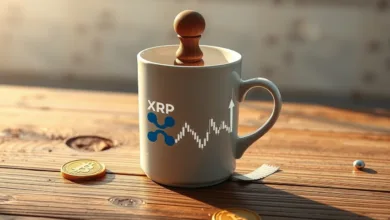 XRP-Kurs scheitert am Cup-and-Handle-Muster während Ripple Mint zur RLUSD-Lösung einführt